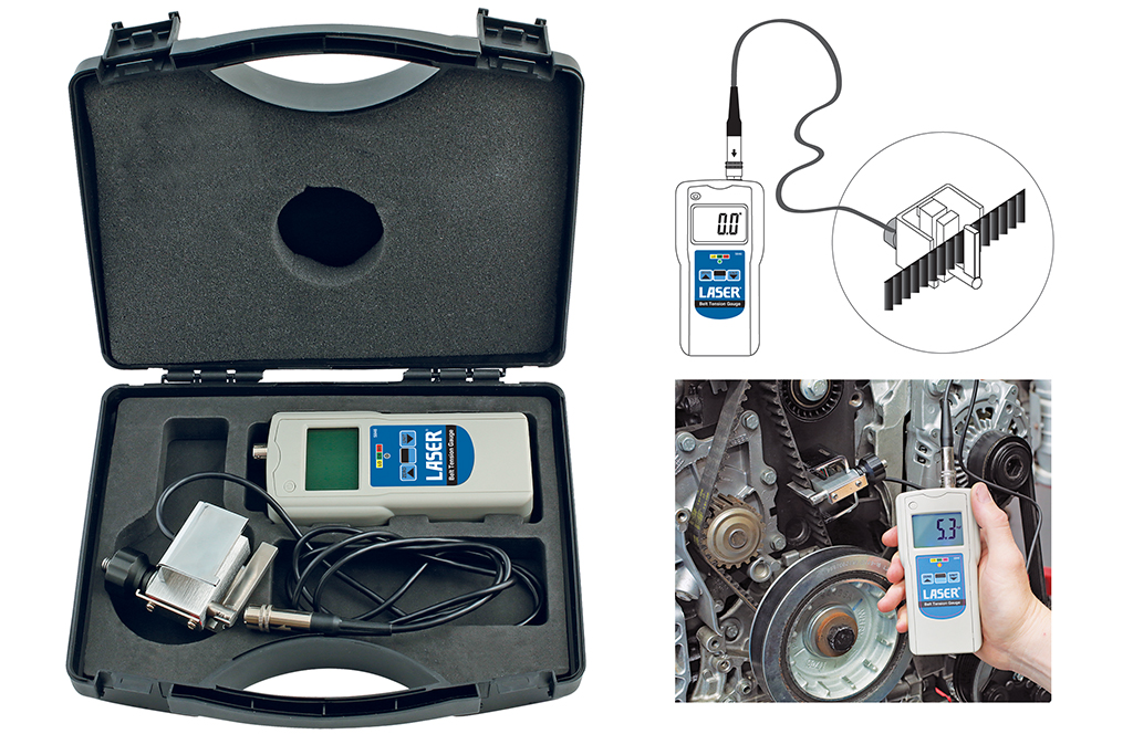 Digital Belt Tension Gauge from Laser Tools