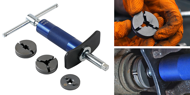 Replace dozens of brake rewind adaptors with one kit