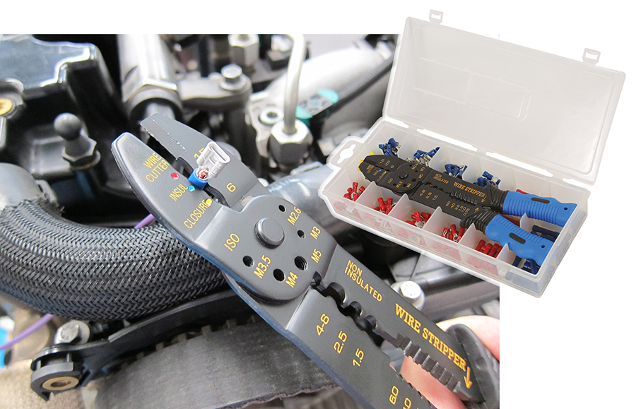 Convenient Crimping Tool Set from Laser Tools