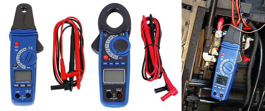 High-spec digital clamp meters