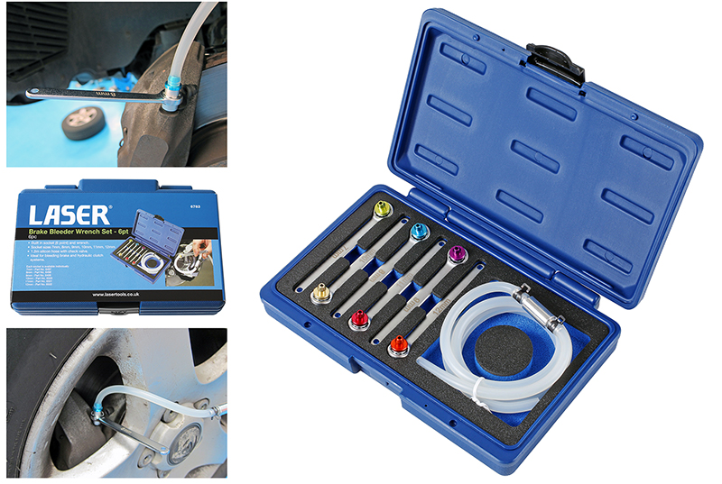 New brake bleeder wrench set