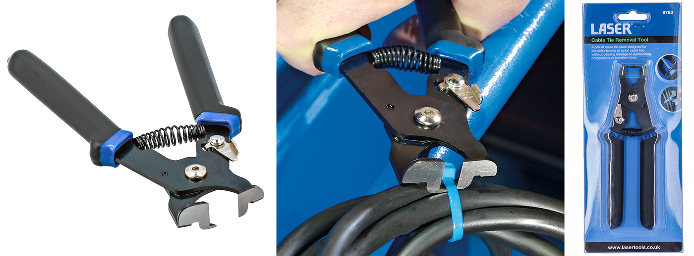 Cable tie removal pliers from Laser Tools 