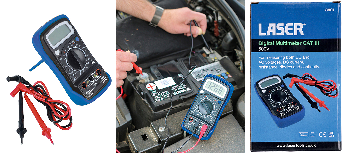 Laser Tools new multimeter is designed for professionals and enthusiasts alike