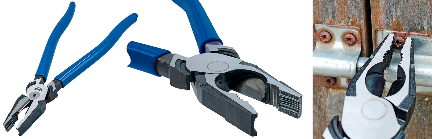 Rounded-off screw heads? Try the new Laser Tools Combination Pliers – grip, twist, and extract with ease!