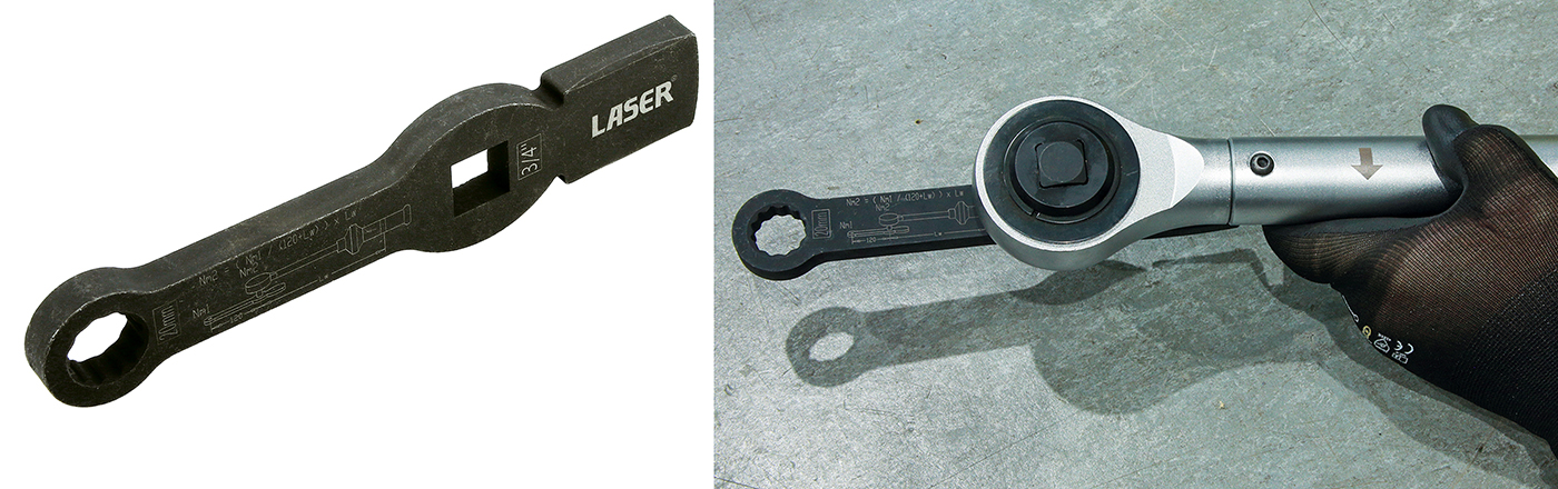 New 20mm Bi-Hex Wrench from Laser Tools — Built for HGV brake work