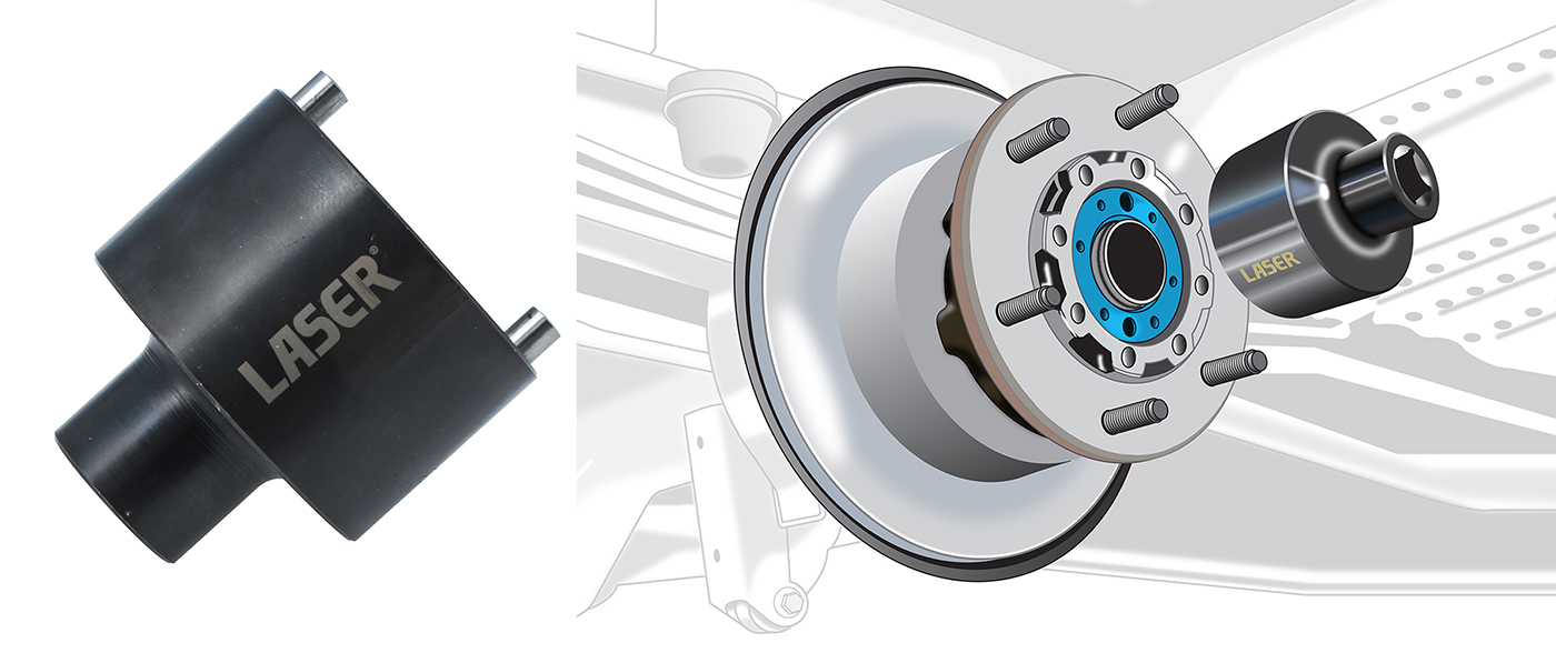 Laser Tools introduces Rear Hub Nut Tool for MAXUS V90 & Deliver 9 vans