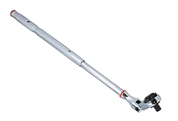 Ratchet wrench and power-bar in one! The new extendable flexi-head 1/2" drive ratchet.