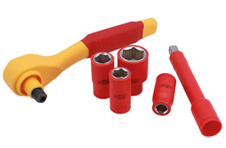 Safety First — insulated socket set from Laser Tools is VDE certified