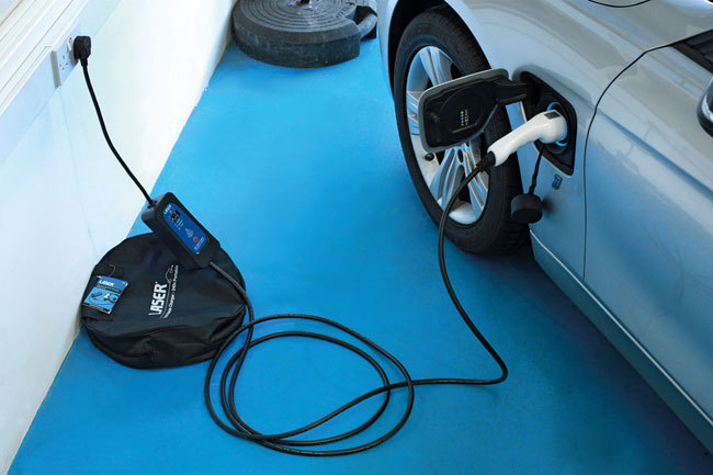 Laser Tools 7695 Electric Vehicle Charger - 240V Portable