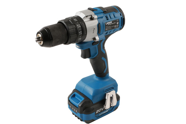 Laser Tools cordless combi drill 20v