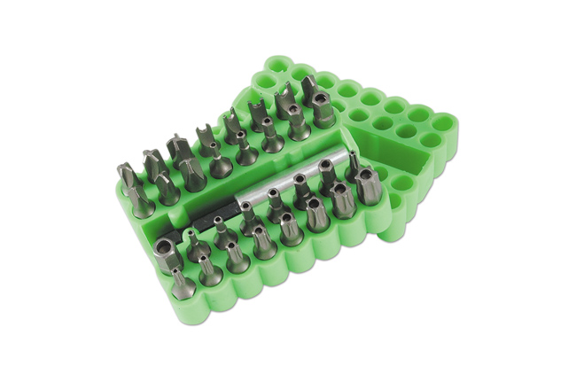 Laser Tools 1733 Tamperproof Bit Set 33pc