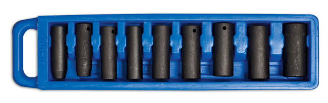 Laser Tools 1749 Deep Impact Socket Set 1/2"D 9pc