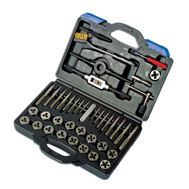 Laser Tools 2159 Metric Tap & Die Set 40pc