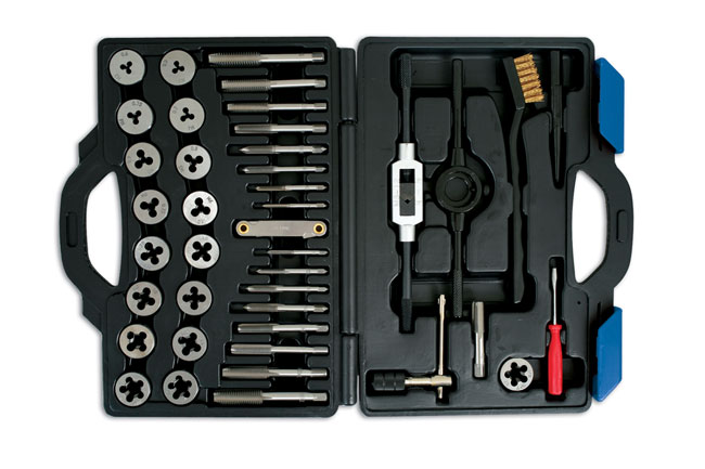 Laser Tools 2159 Metric Tap & Die Set 40pc