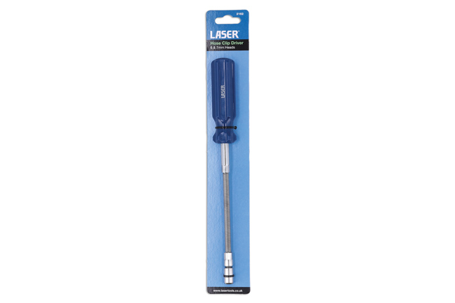 Laser Tools 2162 Hose Clip Driver - 6 & 7mm Heads