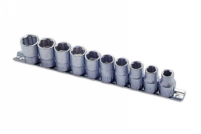 Laser Tools 2384 Socket Set Pozitiv-Lock 1/2"D 10pc