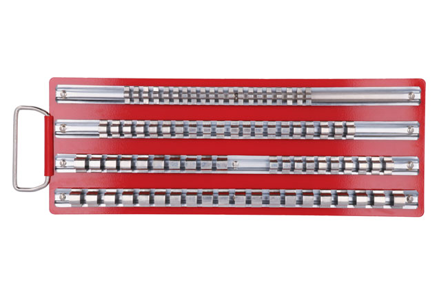 Large socket rail rack