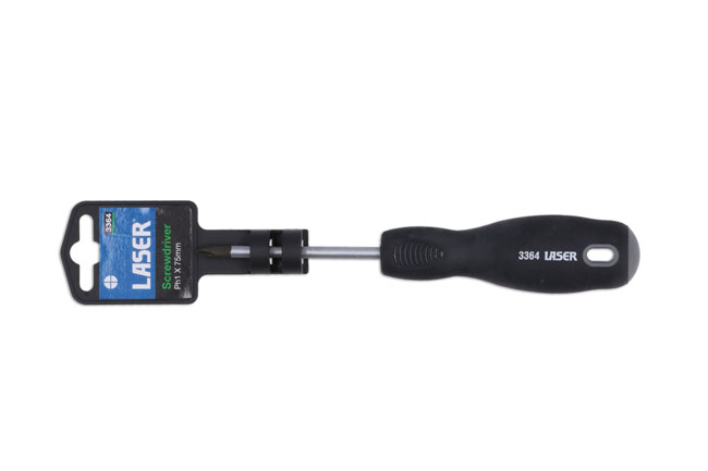 Laser Tools 3364 Phillips Screwdriver Ph1 x 75mm