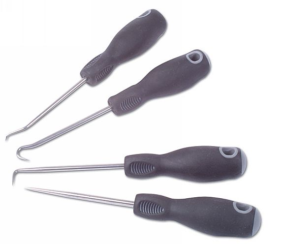 Laser Tools 3444 Mini Pick & Hook Set 4pc