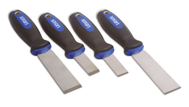 Laser Tools 3670 Scraper Set 4pc