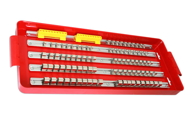 Large socket rail tray