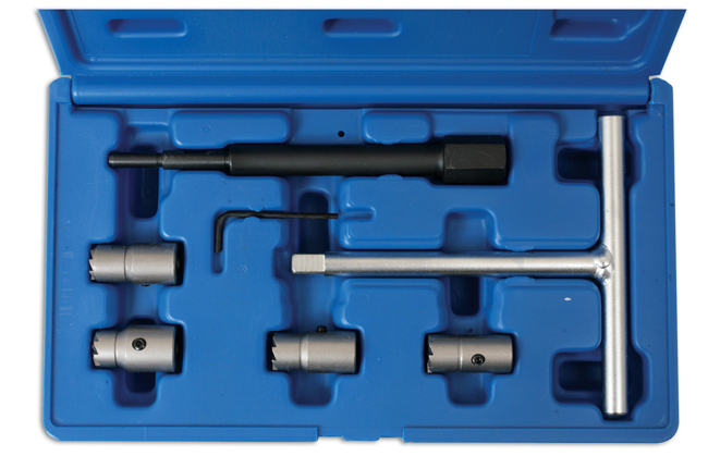 Laser Tools 4597 Diesel Injector Seat Cutter Set