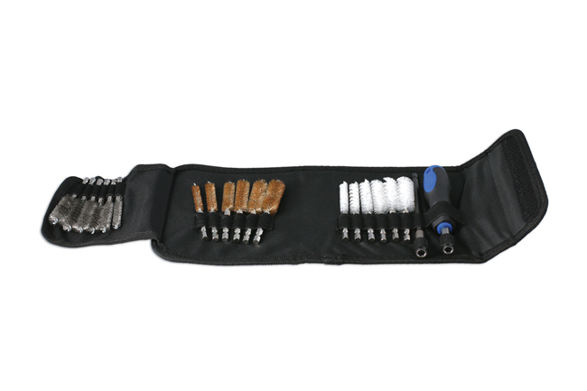 Laser Tools 4710 Wire Brush Set 20pc