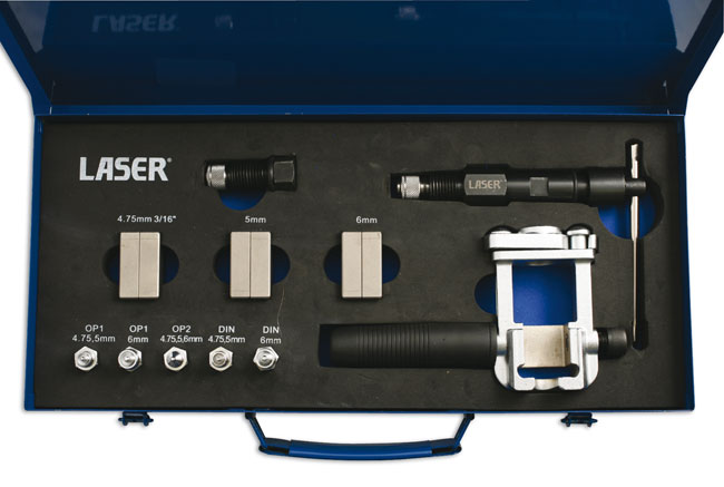 Laser Tools 4938 Hydraulic Brake Flaring Tool Set