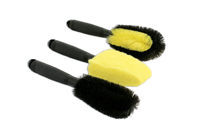 Laser Tools 5008 Wheel Brush Set 3pc