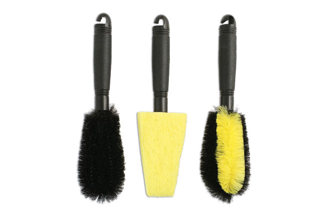 Laser Tools 5008 Wheel Brush Set 3pc