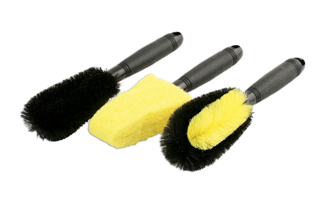 Laser Tools 5008 Wheel Brush Set 3pc