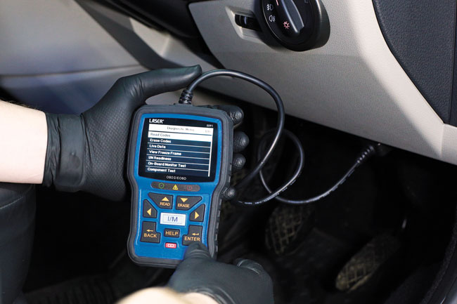 Laser Tools 5091 OBDII/EOBD Code Reader & Reset Tool