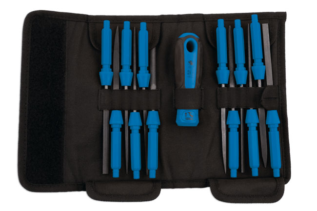 Laser Tools 5114 Precision File Set 12pc