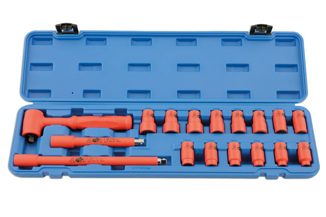 Insulated socket set bihex