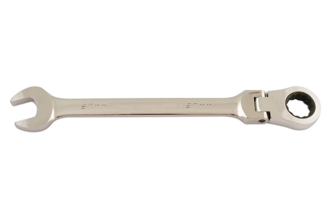 Laser Tools 5589 Flexi-Head Ratchet Ring Spanner 27mm