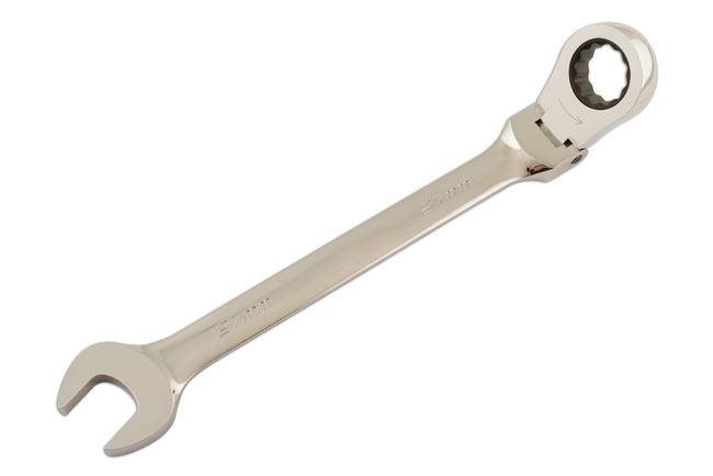 Laser Tools 5589 Flexi-Head Ratchet Ring Spanner 27mm