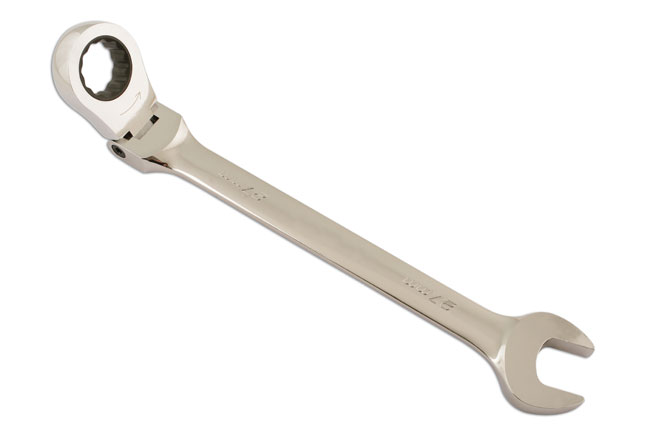 Laser Tools 5589 Flexi-Head Ratchet Ring Spanner 27mm