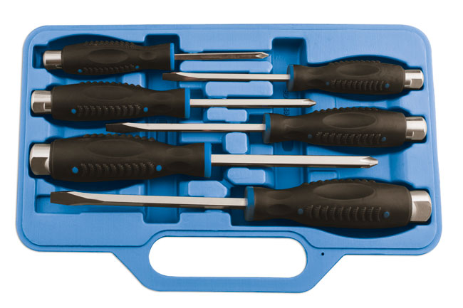 Laser Tools 5599 Pound Thru Screwdriver Set 6pc