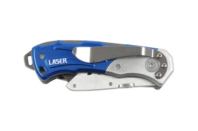 Laser Tools 5658 Twin Blade Mechanics Knife