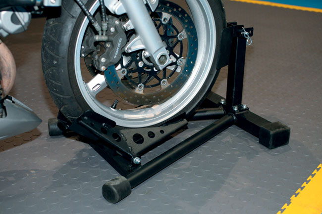 Laser Tools 5671 Motorcycle Stand/Wheel Chock