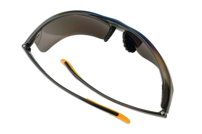 Laser Tools 5675 Safety Glasses - Black/Mirrored