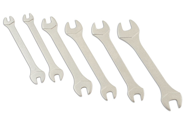 Laser Tools 5678 Mini Open Ended Spanner Set 6pc