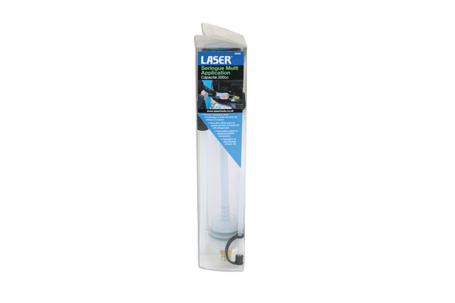 Laser Tools 5698 Multi-Purpose Oil Transfer Syringe 200cc