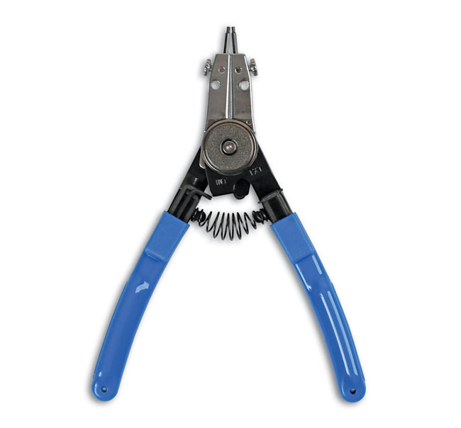 Quick change circlip pliers