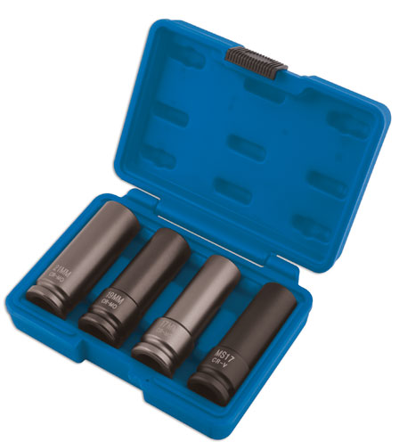 Laser Tools 5915 Wheel Nut Socket Set 4pc