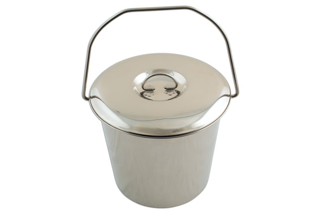 12L Stainless Steel Bucket.