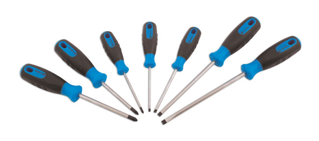 Pozi and flathead screwdriver set