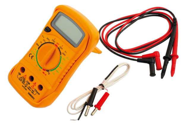 Laser Tools 5989 Multi Meter/Temp Tester - Digital