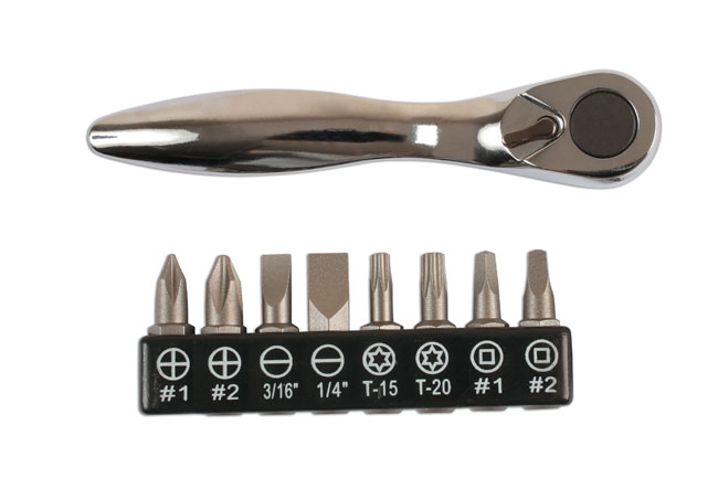 Laser Tools 6049 Micro Bit Driver Set 10pc