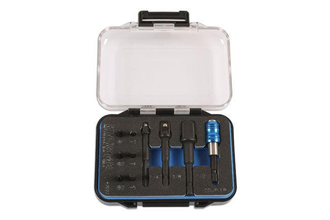 Laser Tools 6136 Drill Accessory Set 10pc